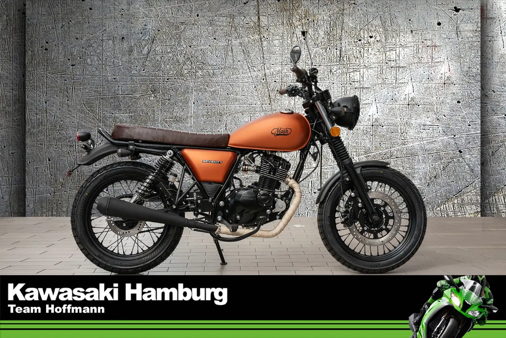 Mash Seventy 125 sofort lieferbar, Lieferservice Orange - 1