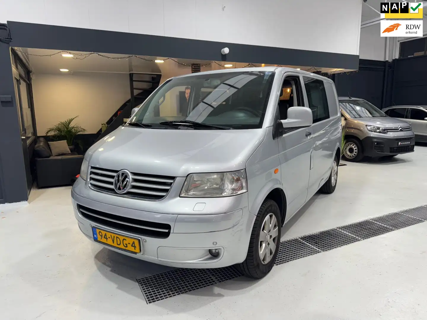 Volkswagen Transporter 2.5 TDI 130PK 300|DC|Cruise|Airco|DubbelCabine|Nap - 1