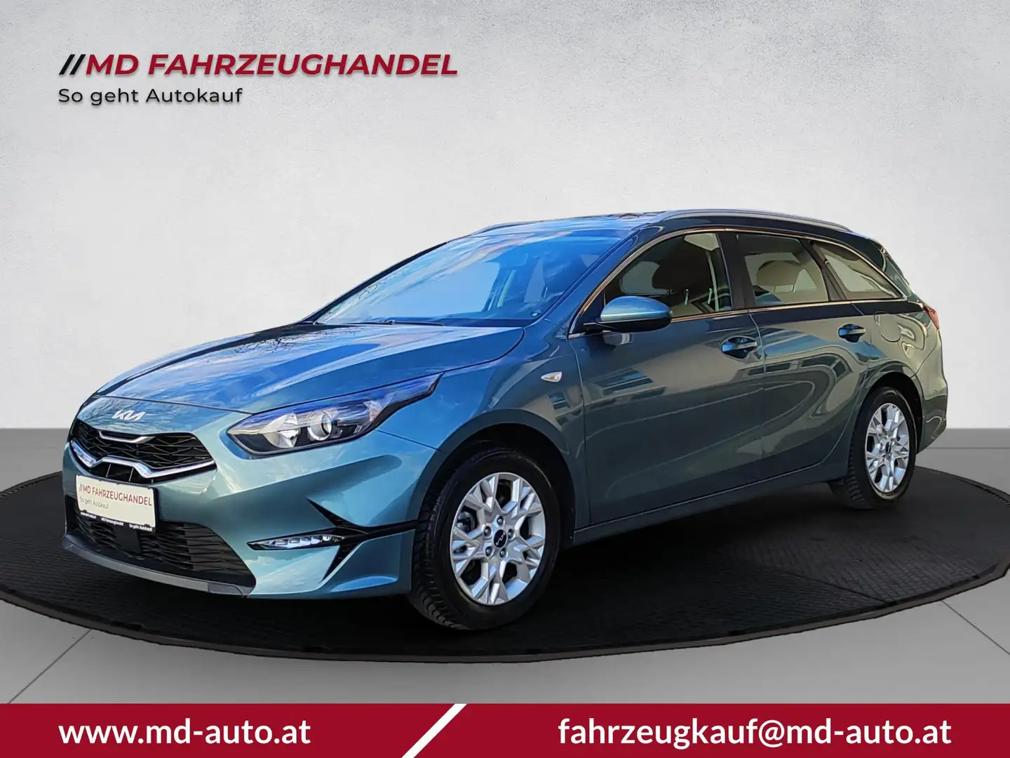 Kia Ceed / cee'd 160 PS Automatik 1.5T Vision Kamera+Navi+SHZ+Le... Grau - 1