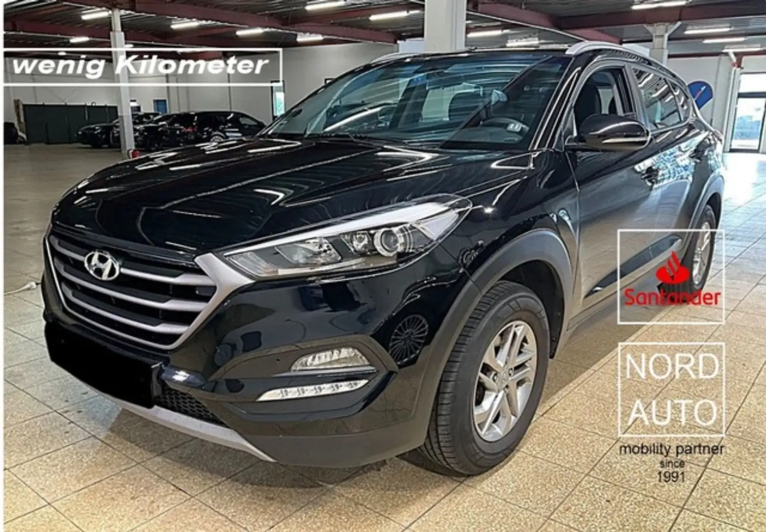 Hyundai TUCSON Tucson 1.6 TREND Blue Navi/Kam/Pdc/Temp/Sitzhzg Noir - 1
