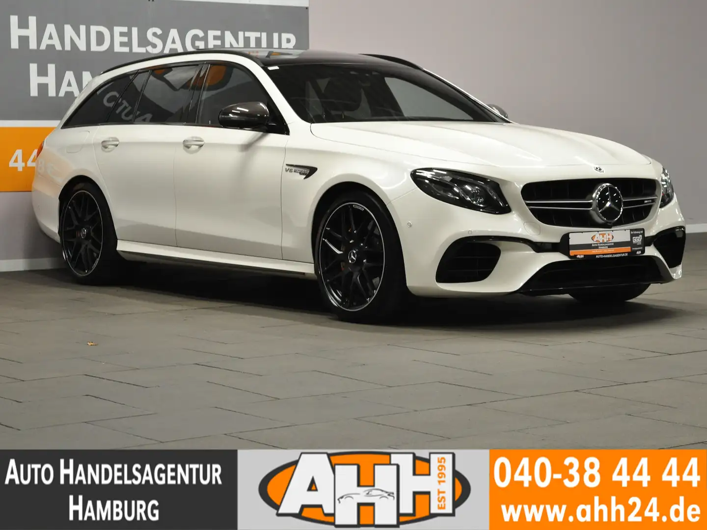 Mercedes-Benz E 63 AMG S T 4M+ KERAMIK|PANO|AIRM|CARBON|SOUND! Blanc - 2