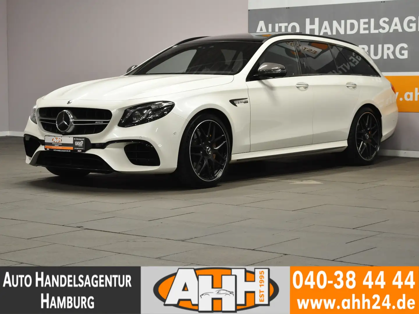 Mercedes-Benz E 63 AMG S T 4M+ KERAMIK|PANO|AIRM|CARBON|SOUND! Blanc - 1