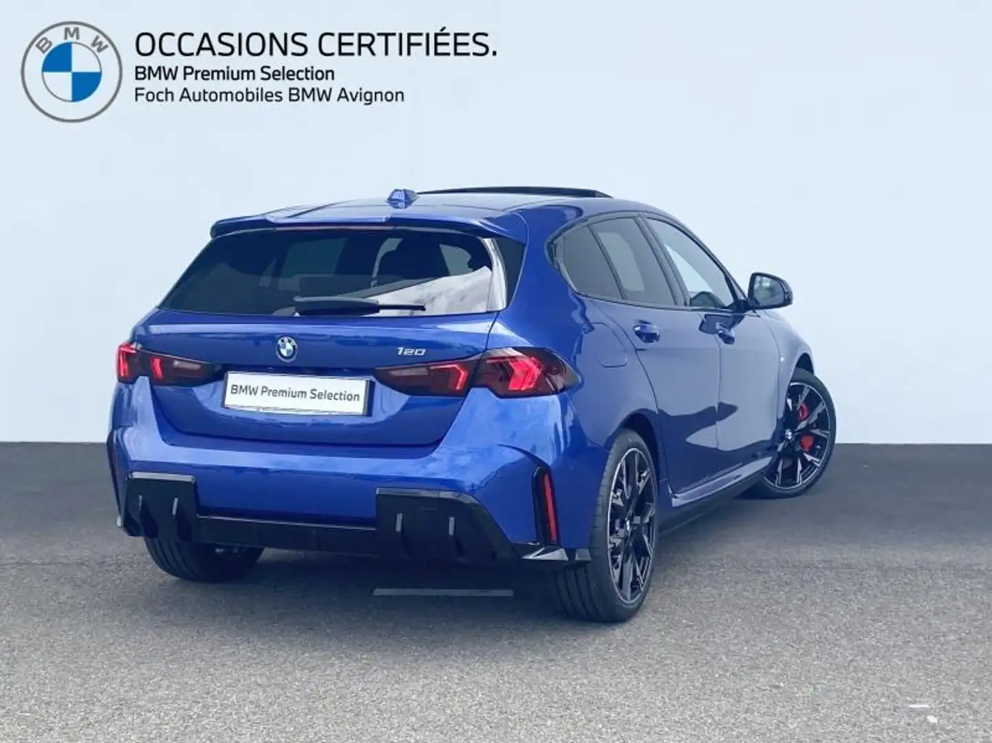 BMW 120 120A 170ch M Sport DKG7 Bleu - 2