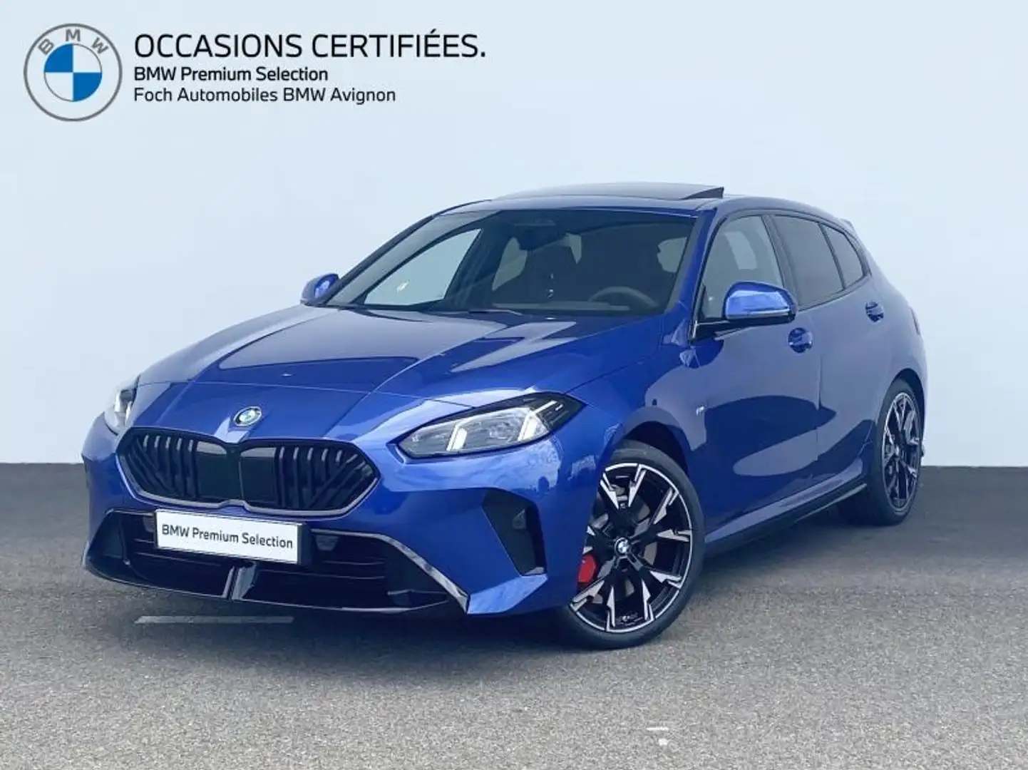 BMW 120 120A 170ch M Sport DKG7 Bleu - 1