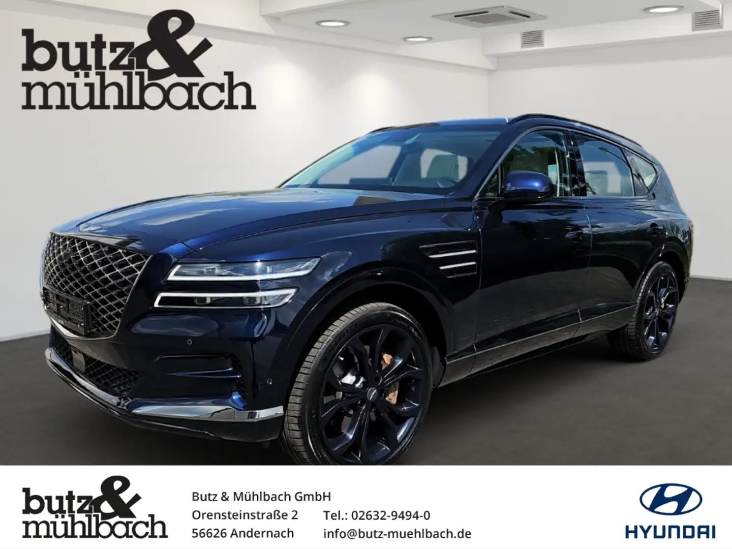 Genesis GV80 Sport 4WD 3.0 D VGT EU6d DPF Albastru - 1