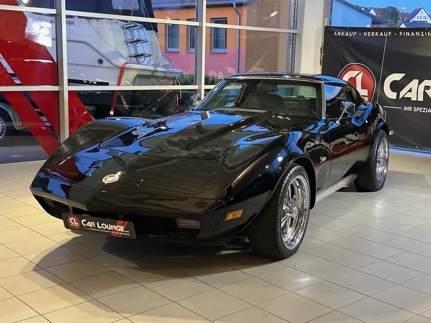 Corvette C3 Stingray 5.7 V8 Targa |Automatik|H-Zulassung| Schwarz - 1