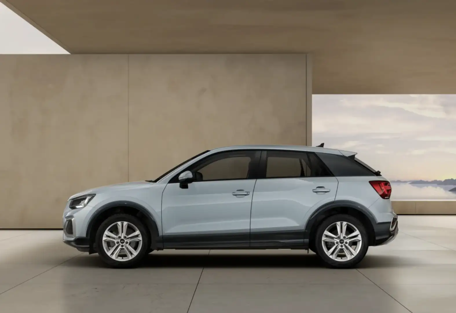 Audi Q2 30 TDI Advanced 85kW Gris - 2