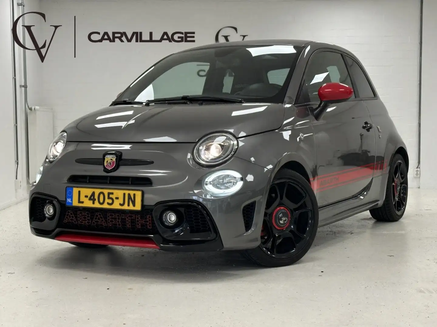 Fiat 500 Abarth 1.4 T-Jet 595 Elaborabile | Beats Audio | Leer | N Gris - 1