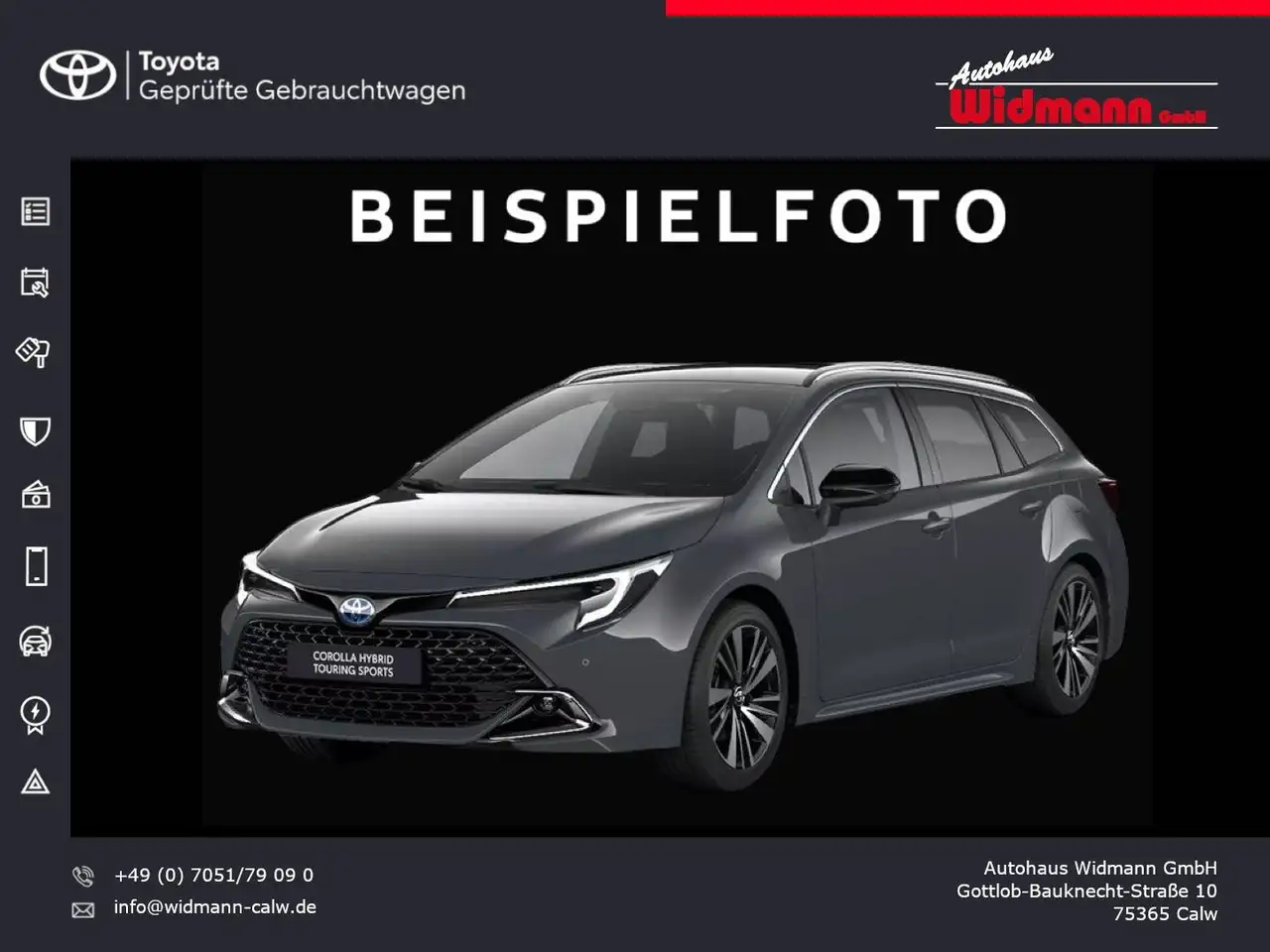Toyota Corolla Touring Sports 2.0 Hybr. Teamplayer Automatik Kamera Sitzheizung TECHNIK PAKET VERSCHIEDENE FARBEN