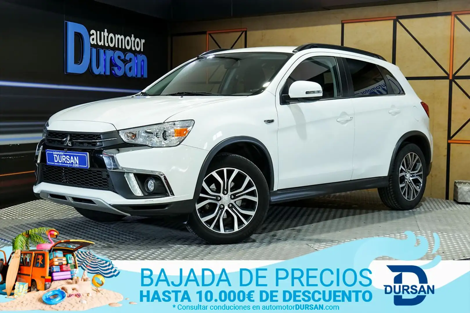 Mitsubishi ASX 160 MPI Motion Weiß - 1