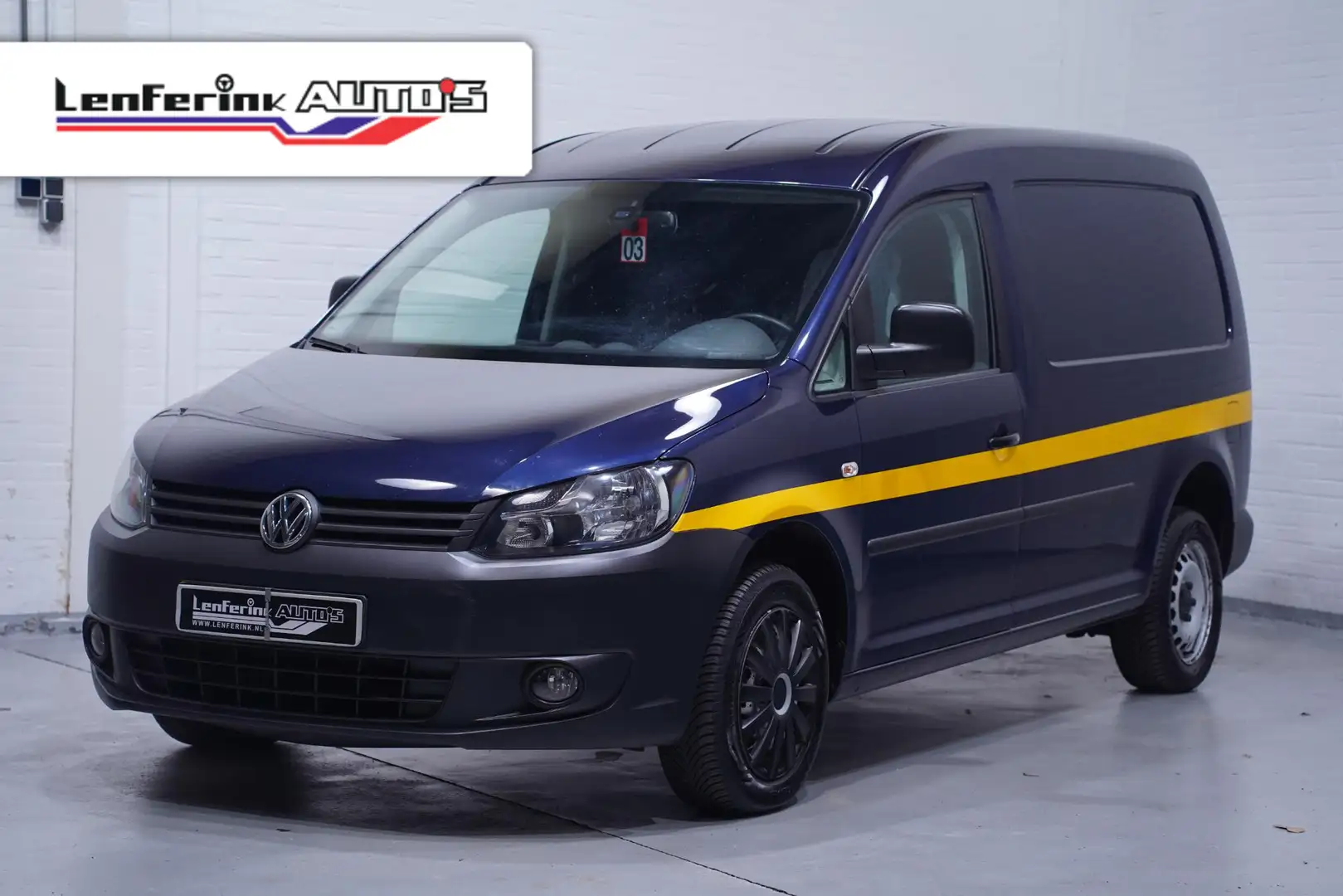 Volkswagen Caddy 1.6 TDI Maxi 105 pk Airco, Trekhaak, Cruise contro Blauw - 1