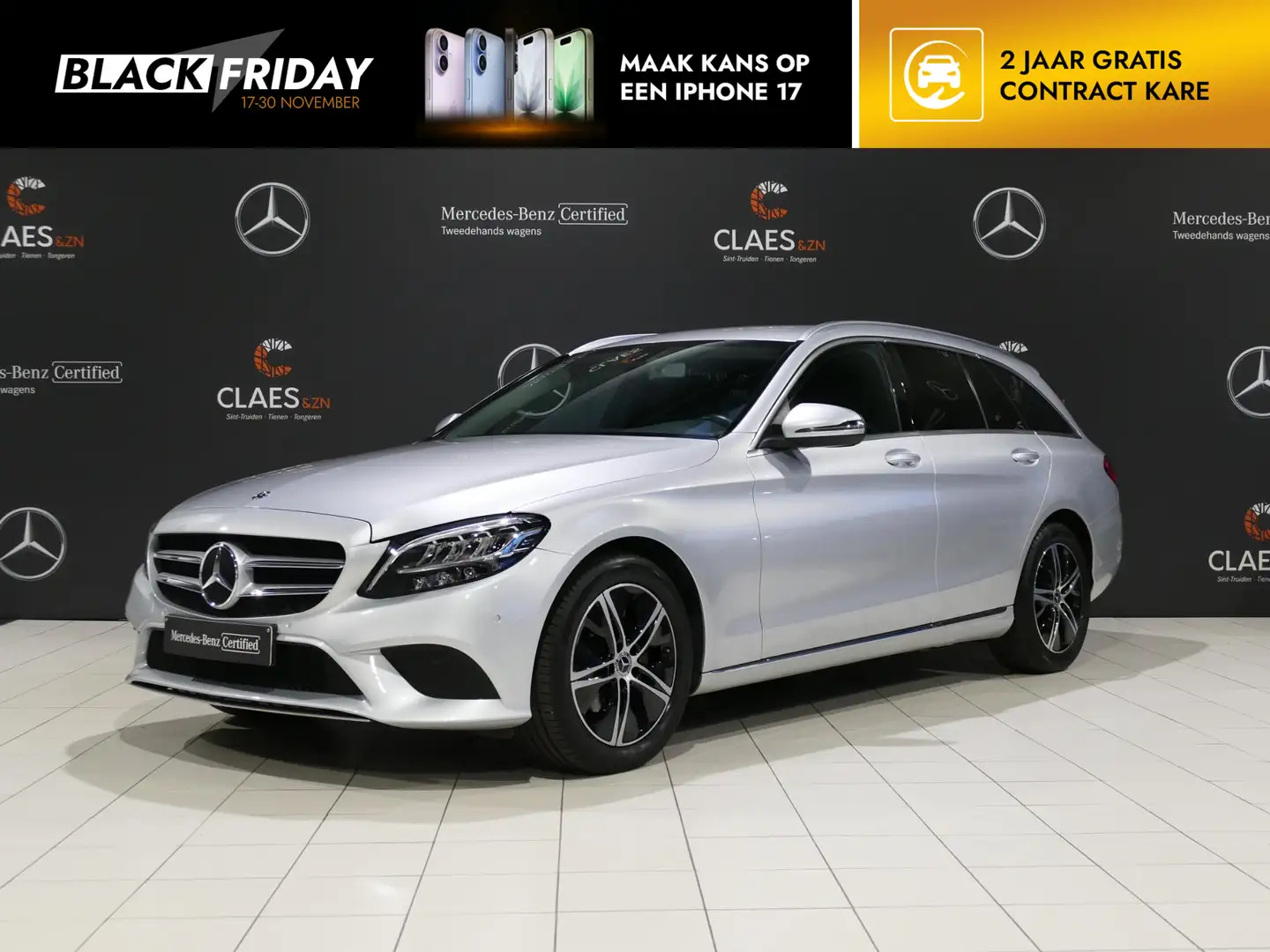 Mercedes-Benz C 180 Break Avantgarde DOS 7827 Plateado - 1