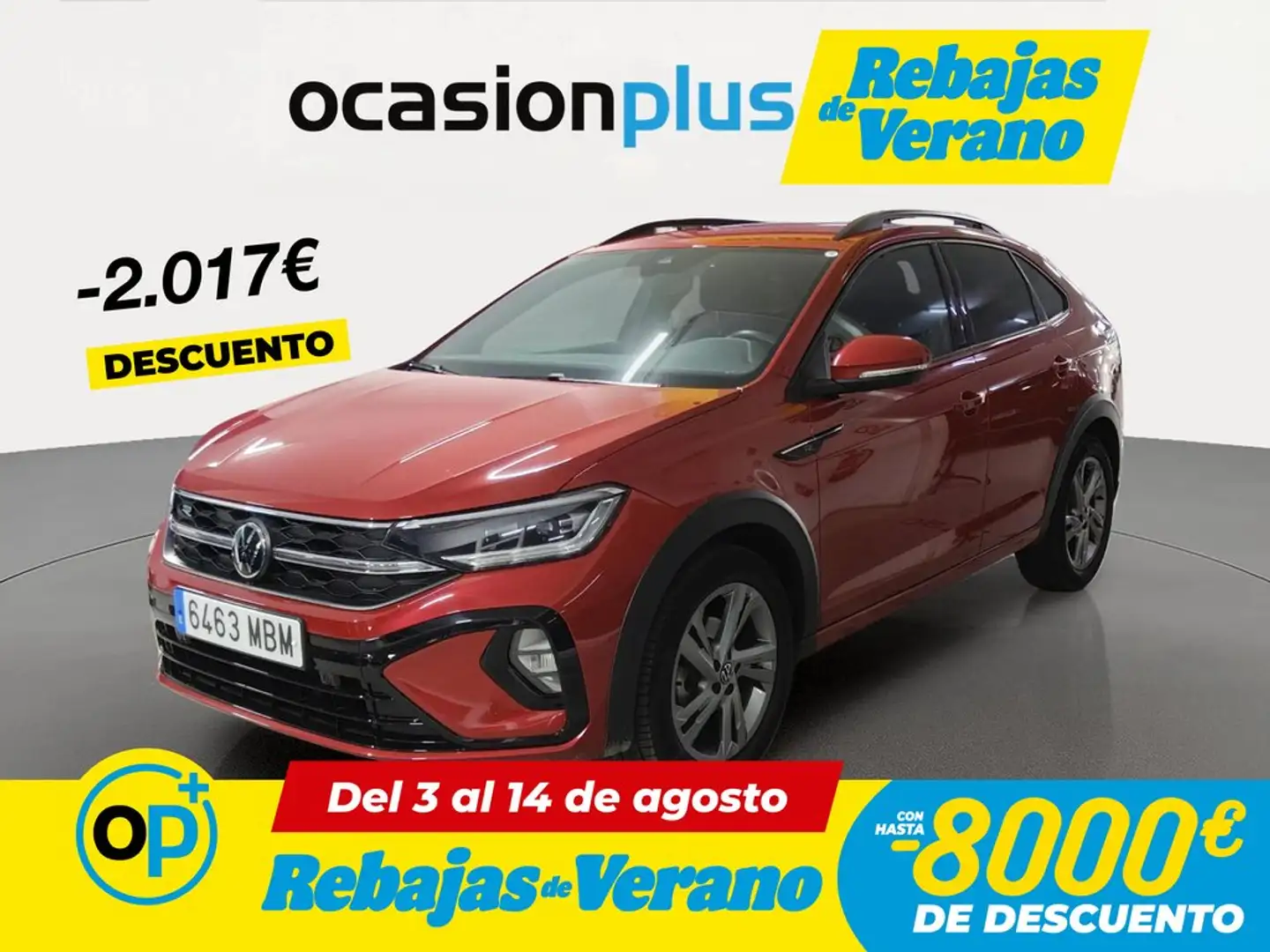 Volkswagen Taigo 1.5 TSI R-Line DSG 110kW Rojo - 1