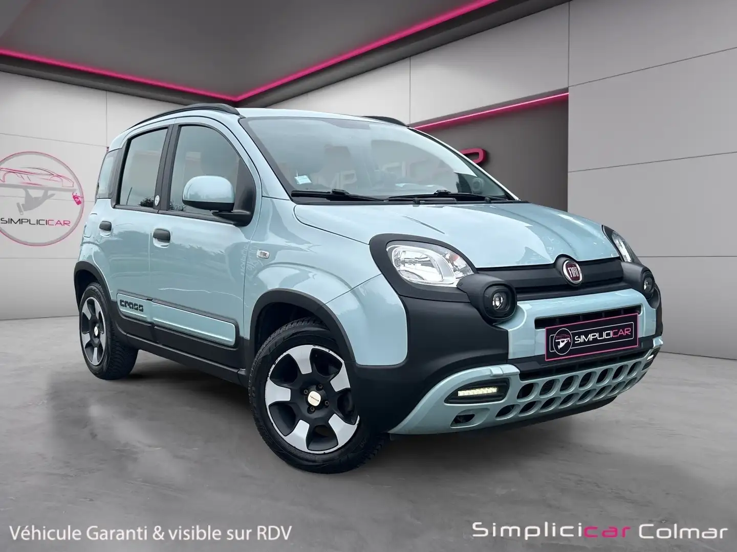 Fiat Panda 1.0 Hybride  Cross Bleu - 1