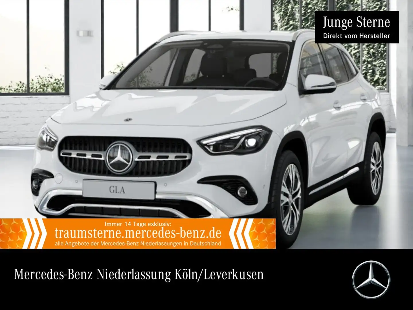 Mercedes-Benz GLA 250 e PROGRESSIVE+MULTIBEAM+KAMERA+TOTW+8G Weiß - 1