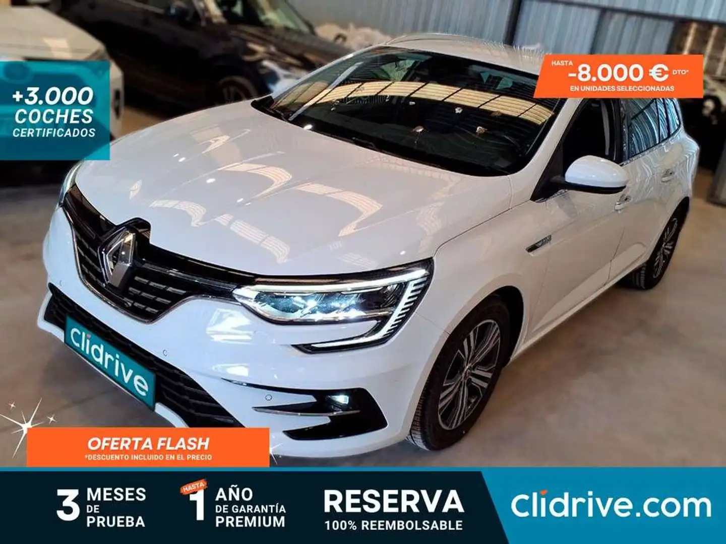 Renault Megane S.T. 1.5dCi Blue Zen 85kW Blanc - 1