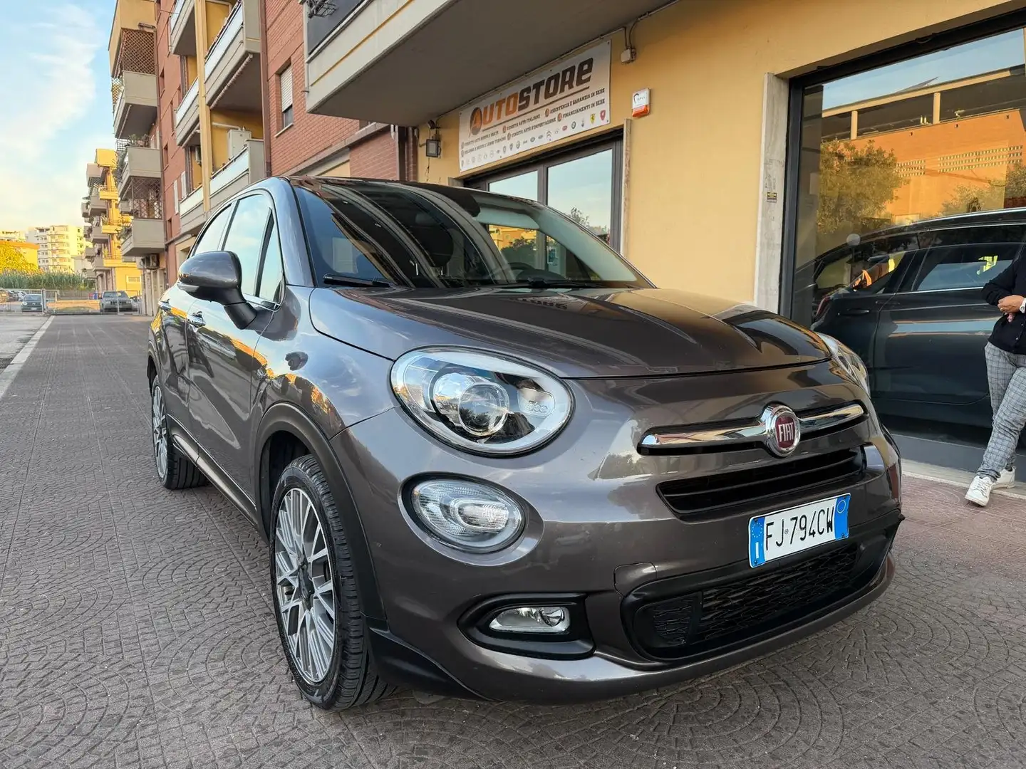 Fiat 500X 500 X 1.6 mjt Lounge 4x2 120cv/ TETTO APRIBILE Gris - 1