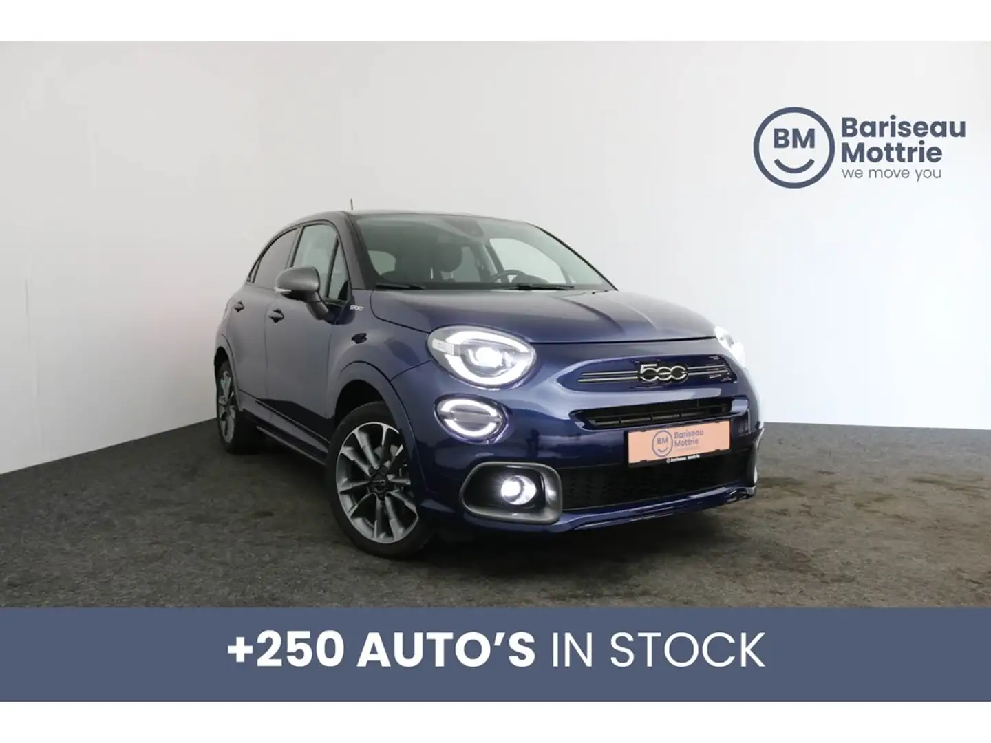 Fiat 500X 1.5 SPORT*CAMERA+SENSOREN*GPS*DAB* Bleu - 1