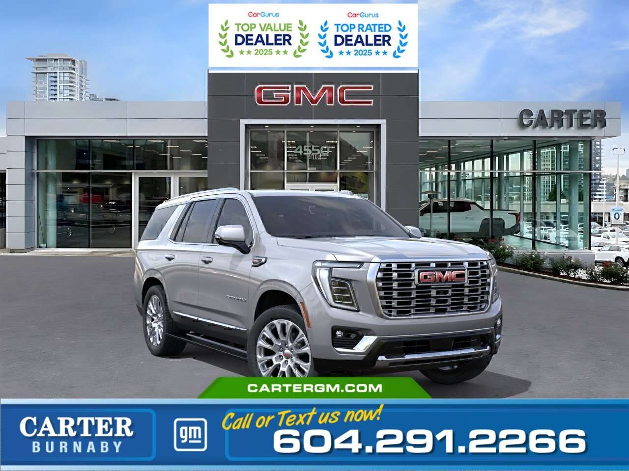 Gray 2026 GMC Yukon SUV / Crossover Four-Wheel Drive Automatic
