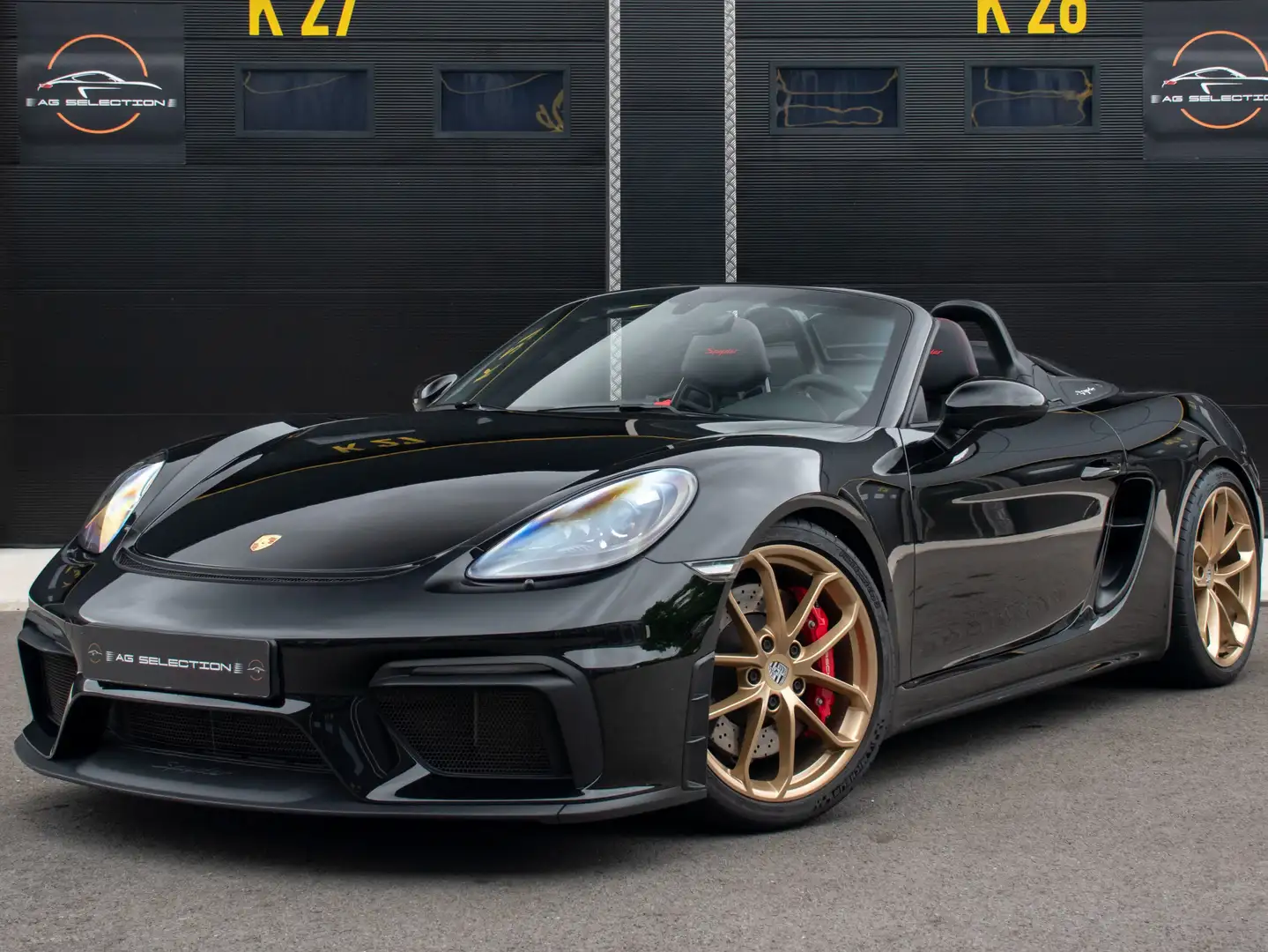 Porsche 718 Spyder 4.0i 420 ch PDK Negro - 1