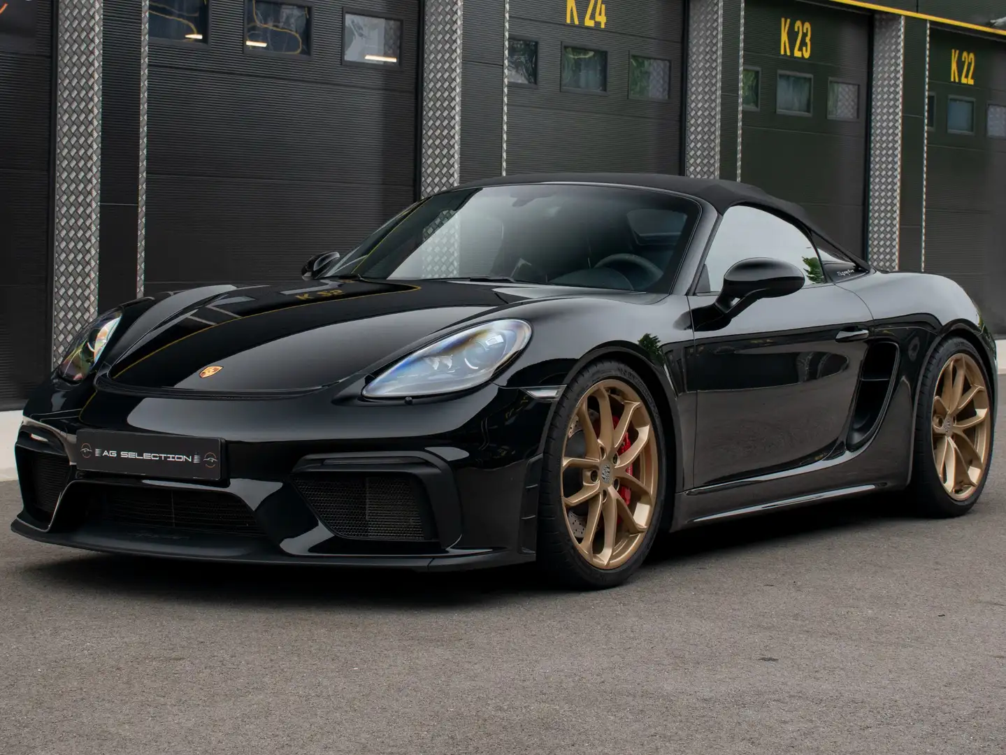 Porsche 718 Spyder 4.0i 420 ch PDK Negro - 2