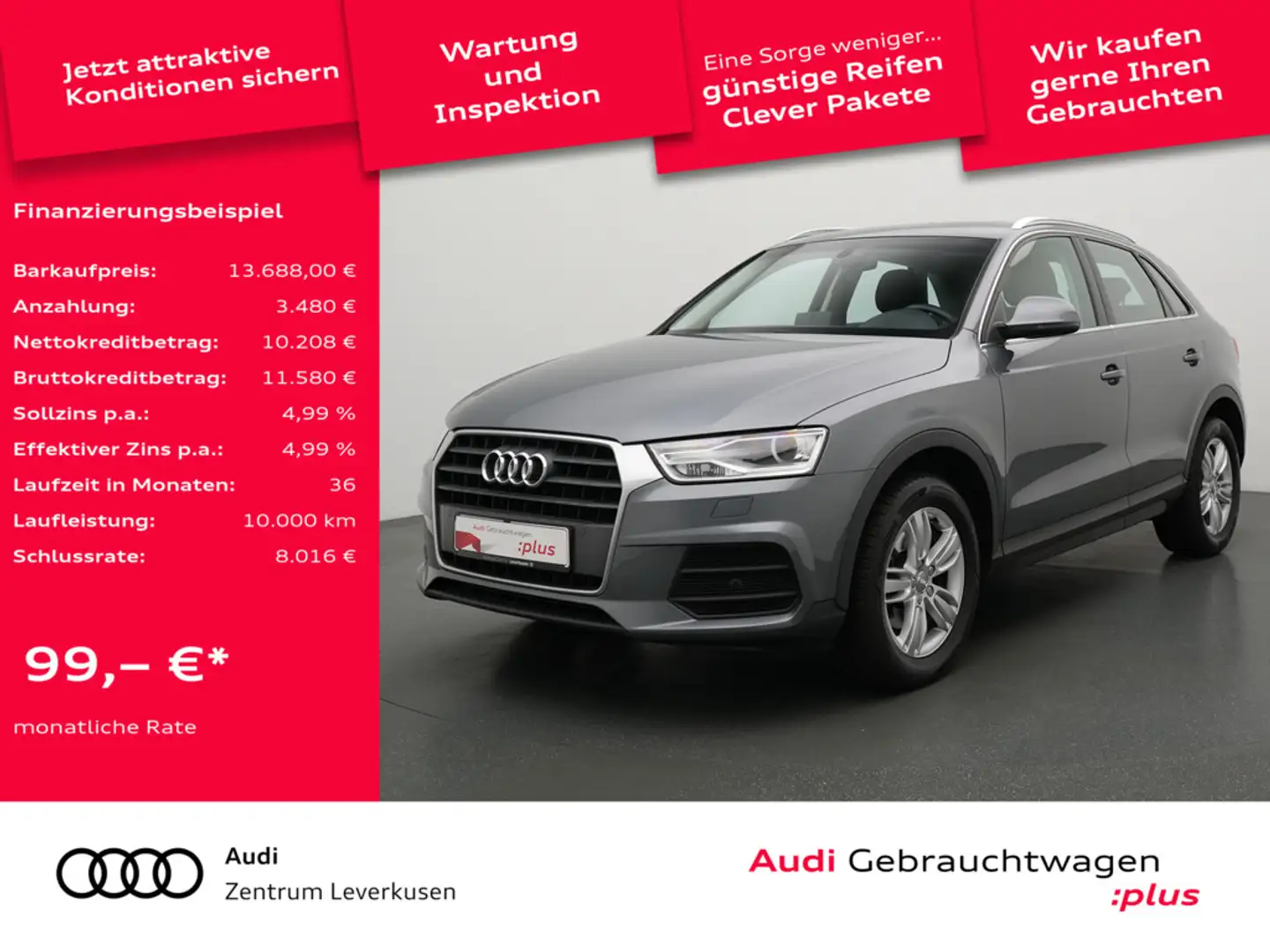 Audi Q3 ultra SHZ XENON NAVI PDC PANO KLIMA Schwarz - 1