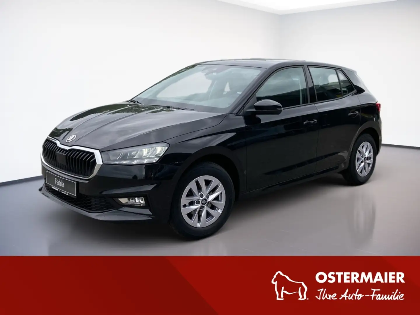 Skoda Fabia 1.0TSI 95PS.GET.RÜCKBANK.15 ALU.SITZHEIZUNG Schwarz - 1