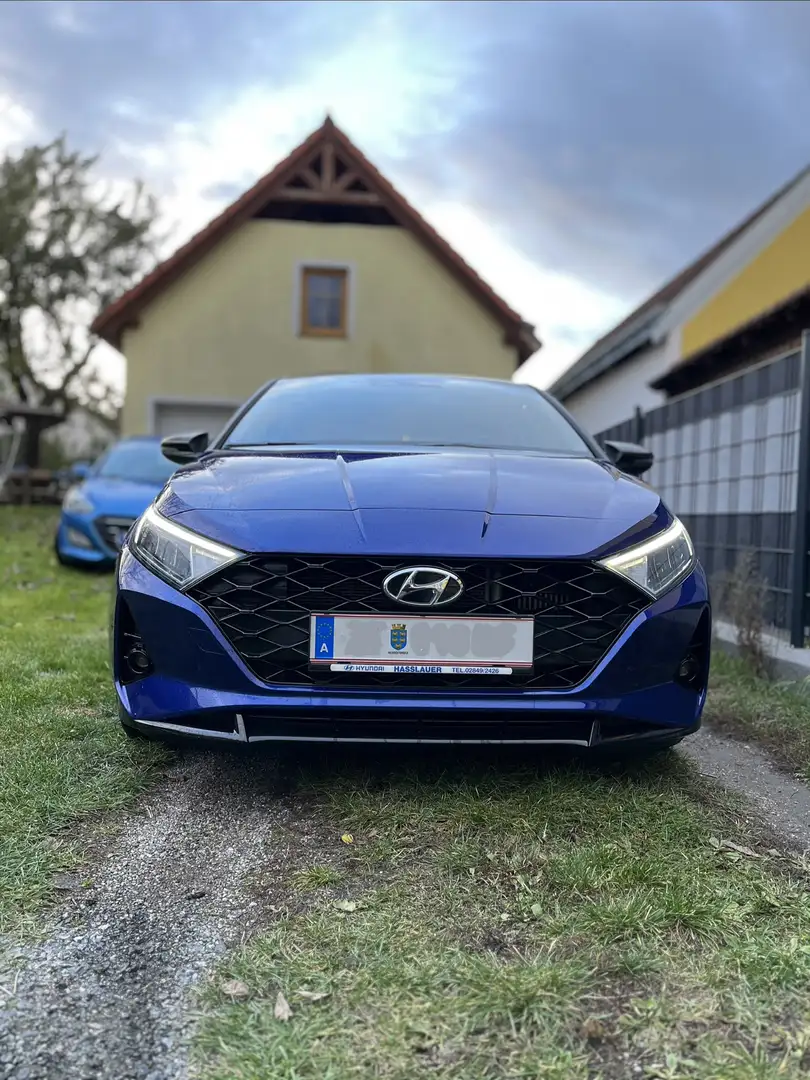 Hyundai i20 1,0 T-GDI Trend Line Blau - 2