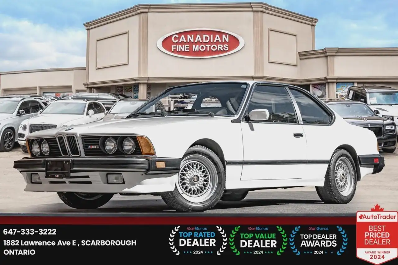 1987 BMW 6 Series