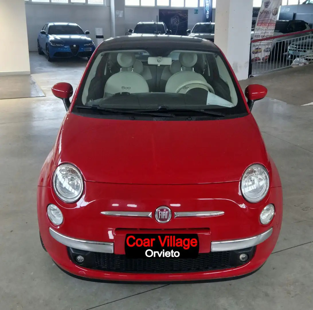 Fiat 500 500 1.2 Lounge 69cv my14 Rosso - 2