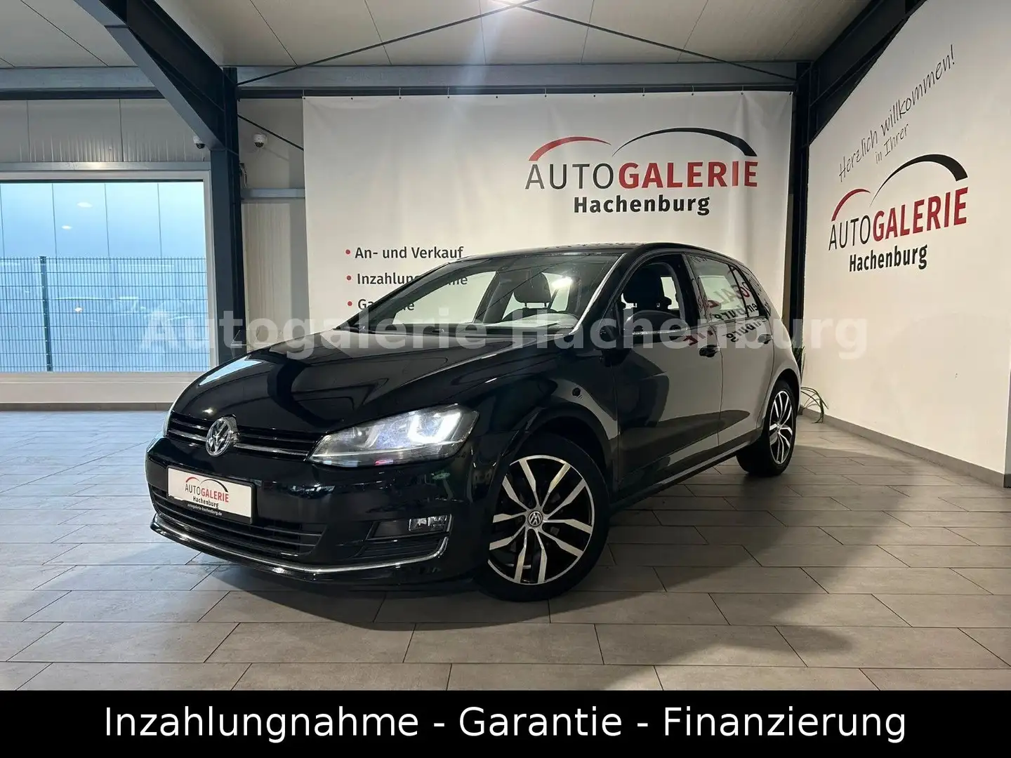 Volkswagen Golf VII Lim. Highline BMT/SHZ/LED/GARANTIE Negro - 1