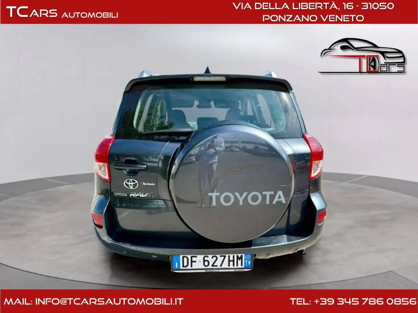 Toyota RAV 4 2.2 DIESEL 4X4 - KM CERT. TOYOTA Fekete - 1