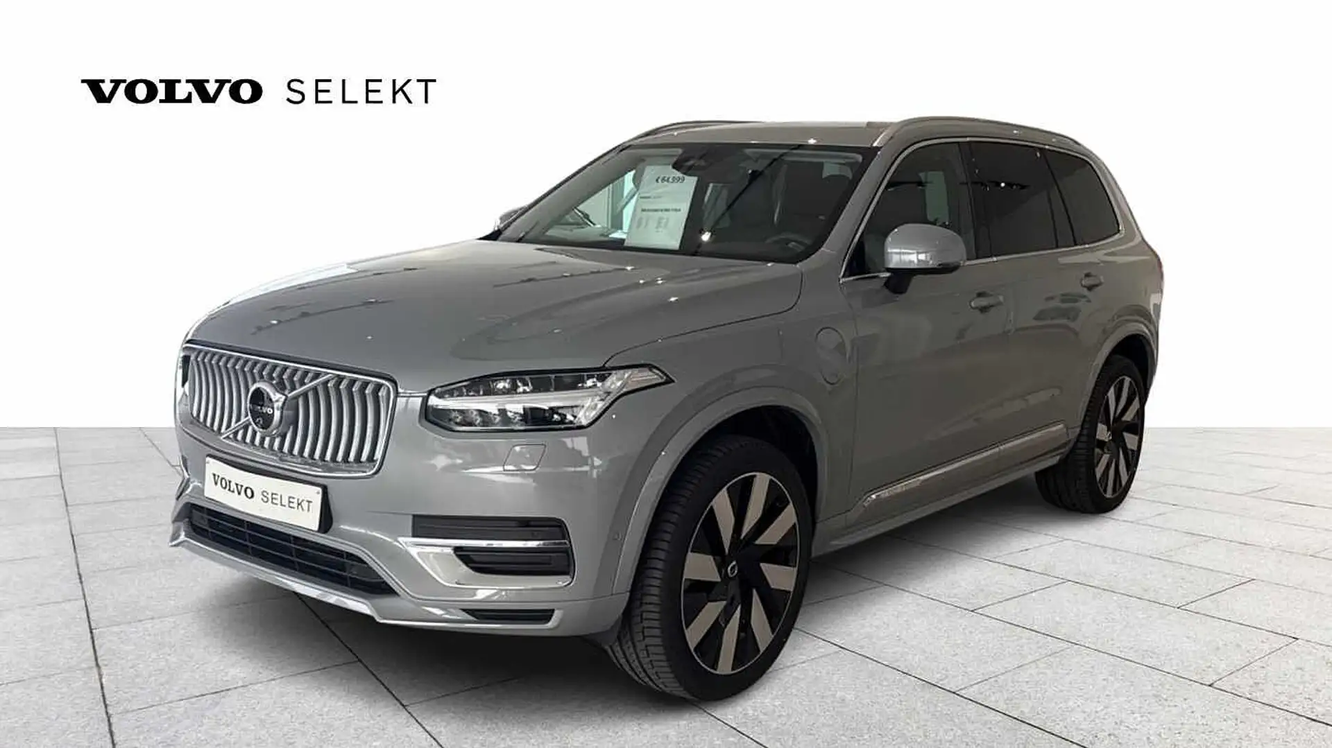 Volvo XC90 Recharge Plus Bright, T8 AWD Plug-in Hybrid Grijs - 1