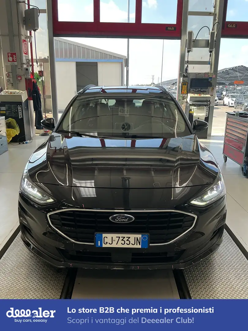 Ford Focus Focus 1.5 EcoBlue 120 CV aut. SW *SOLO COMMERCIANT Nero - 1