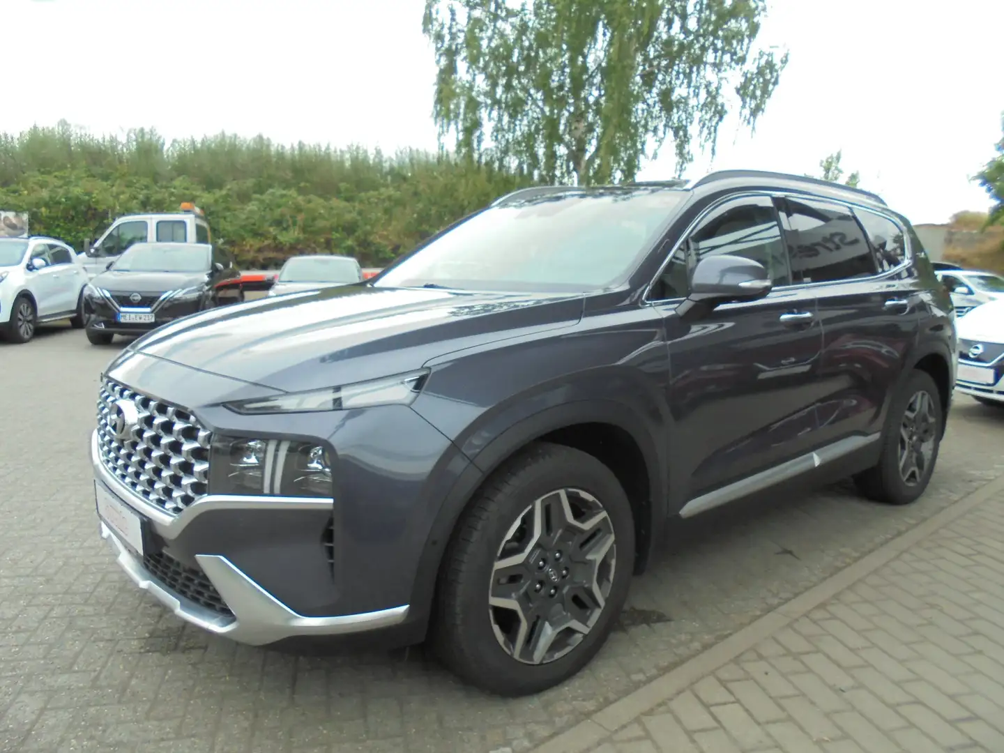 Hyundai SANTA FE PRIME-Paket PHEV 1.6 T-GDI 4WD 6AT Pano Krell 5S Blau - 2