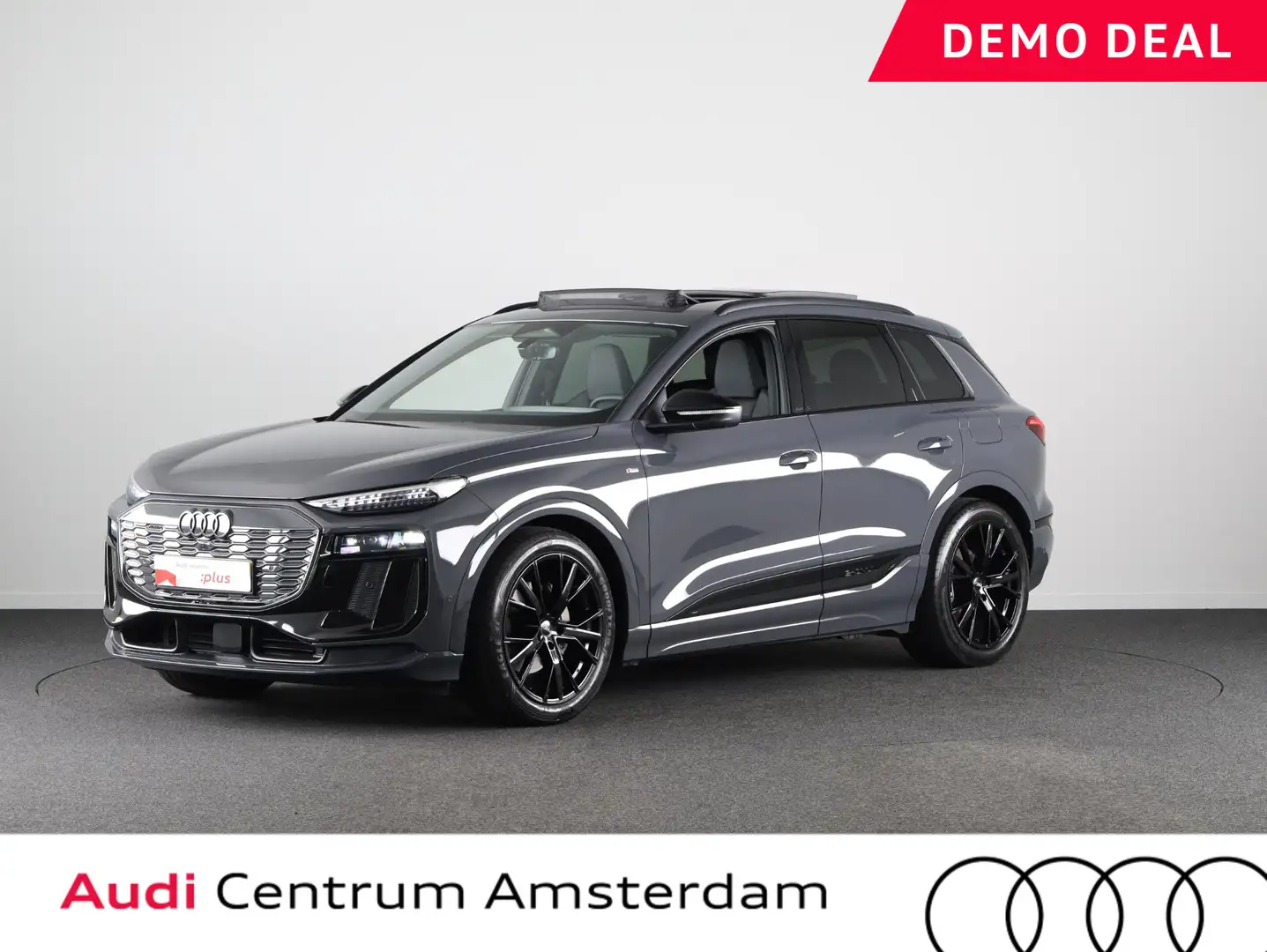 Audi Q6 e-tron Launch edition 83 kWh 252pk | Panoramadak | Gri - 1