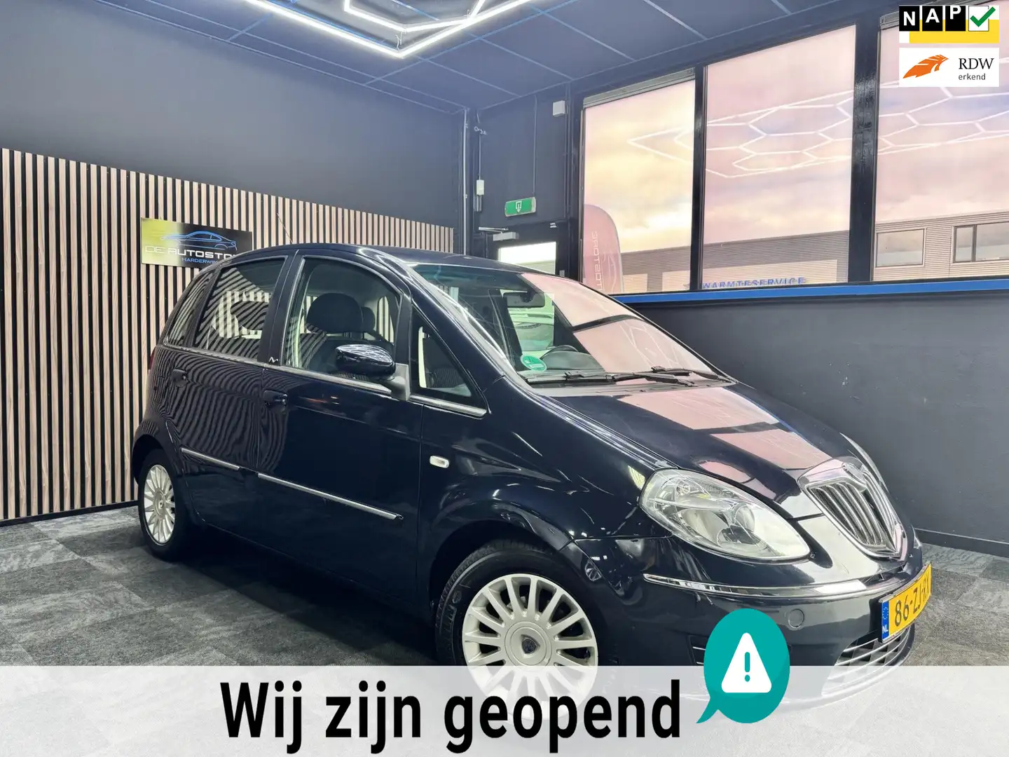 Lancia MUSA 1.4-16V Oro airco elec ramen Zeer Nette Auto!!! Blauw - 1