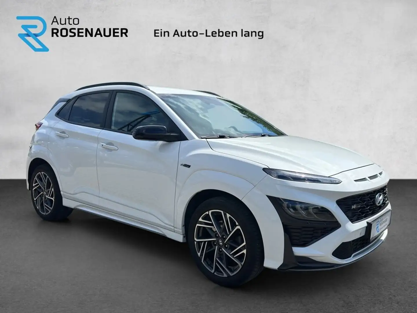 Hyundai KONA N-Line Mild-Hybrid 2WD !elektr.Sitze, Kamera! Weiß - 2
