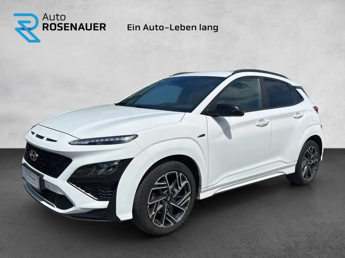 Hyundai KONA N-Line Mild-Hybrid 2WD !elektr.Sitze, Kamera! Weiß - 1