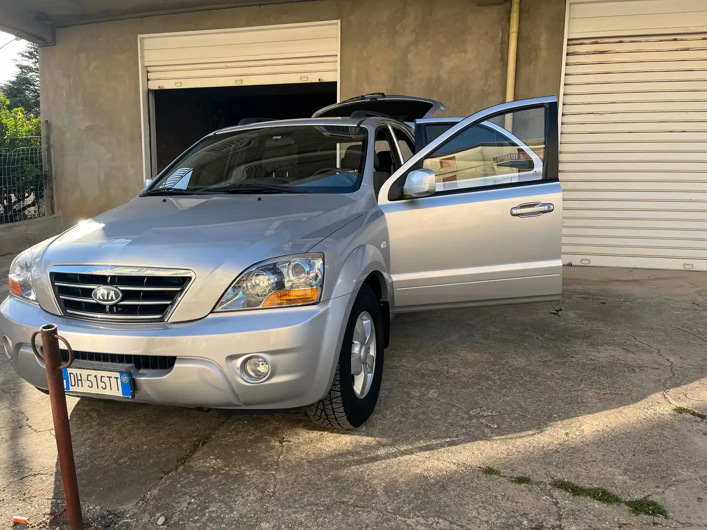 Kia Sorento Sorento I 2007 2.5 crdi 16v vgt Active Class Srebrny - 2