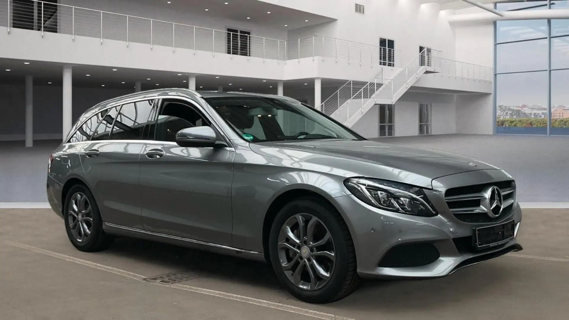 Mercedes-Benz C 250 T CGI 7-G Avantgarde LED NAVI  SCHECKHEFT! Silber - 2