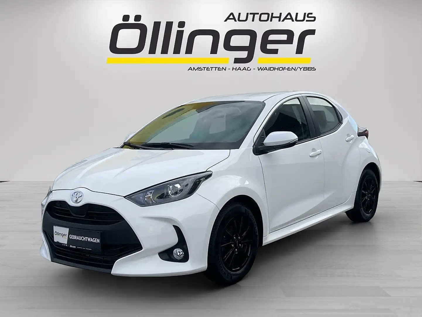 Toyota Yaris 1,0 VVT-i Active Weiß - 1