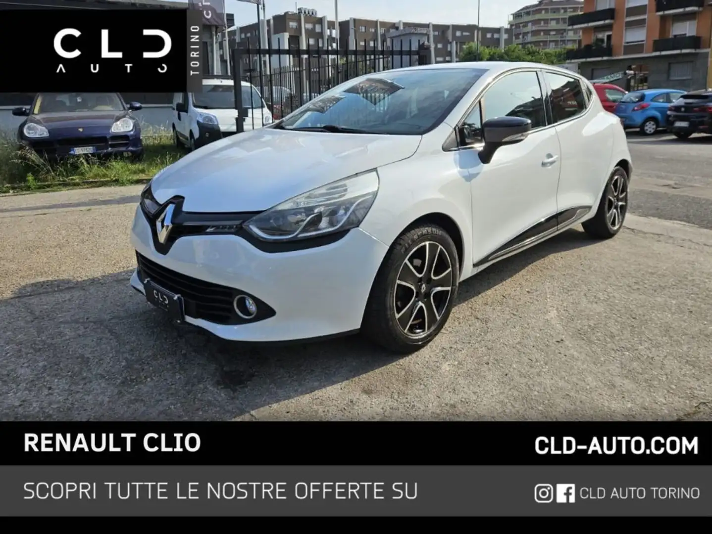 Renault Clio 1.2 75CV 5 porte Bianco - 1