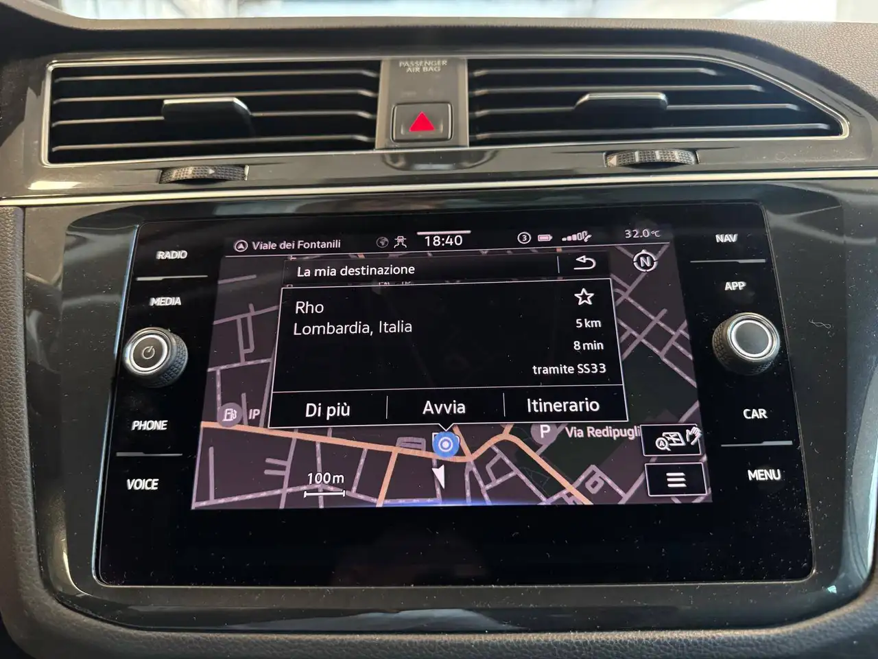 Volkswagen Tiguan II 2.0 tdi 150cv dsg IVA ESPOSTA, миниатюра 12