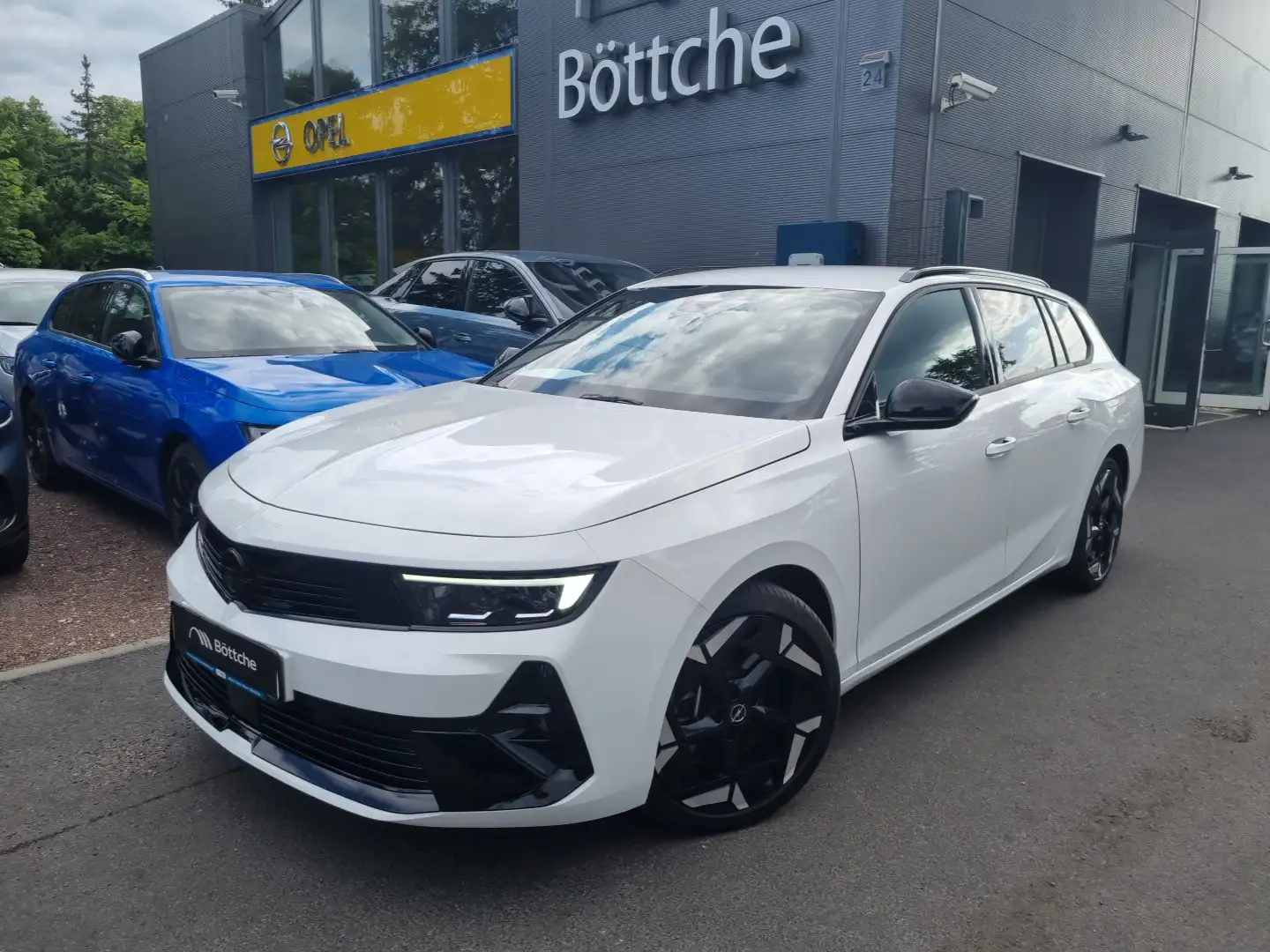 Opel Astra L ST GSe Plug-in-Hybrid Leder/Matrix/360°Kamera Blanco - 2
