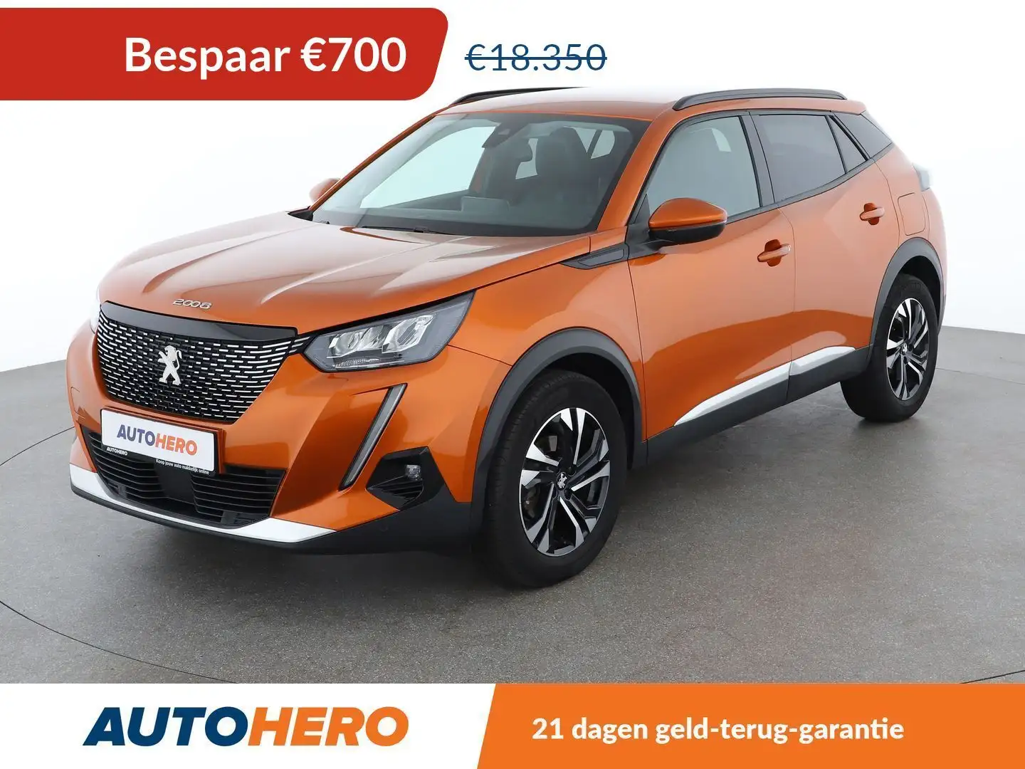 Peugeot 2008 1.2 PureTech Allure Oranje - 1