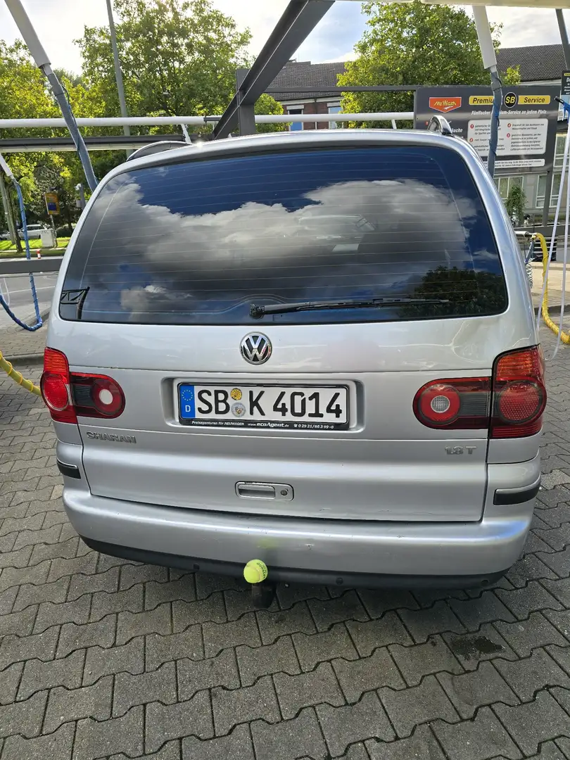 Volkswagen Sharan 1.8 5V Turbo Trendline Benzin/Gas Scheckheft 7.Sit Silber - 2
