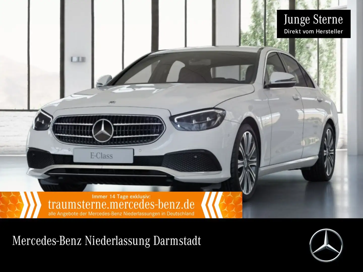 Mercedes-Benz E 300 e AVANTG+LED+KAMERA+19"+TOTW+9G Blanco - 1