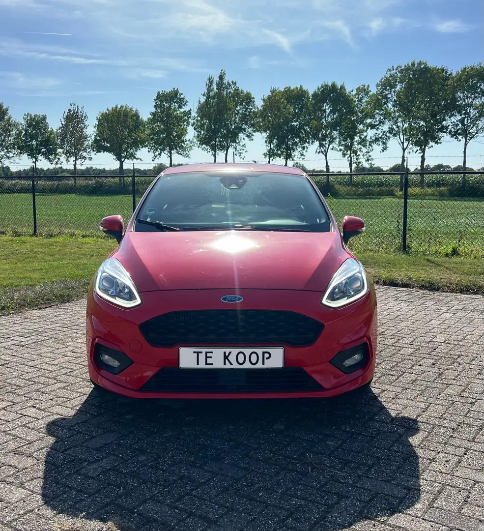 Ford Fiesta 1.0 EcoB. ST-Line | Facelift | Apple carplay | Rood - 2