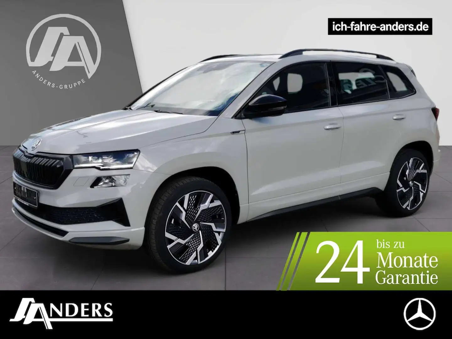 Skoda Karoq Sportline 2.0 TDI DSG 4x4 +FLA+LED+AHK+ACC Grau - 1